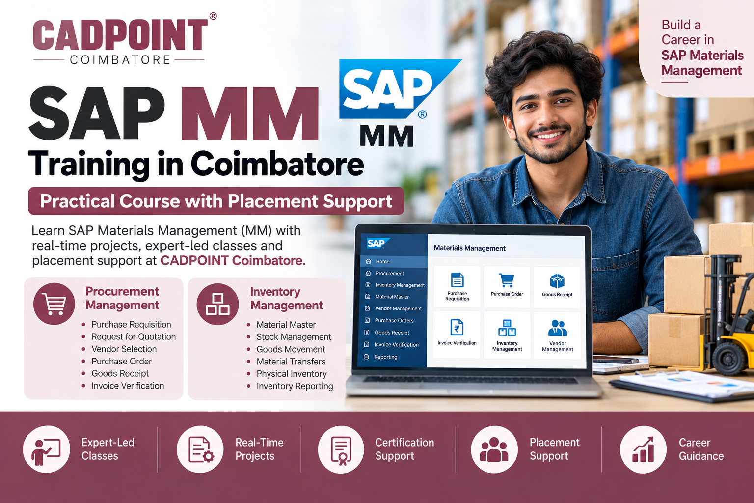 SAP MM Training in Coimbatore - Course with Placement